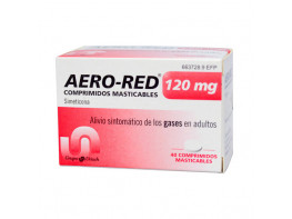 Imagen del producto Aero Red 120mg 40 comprimidos masticables